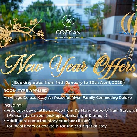 Cozy An Boutique Hotel Hoian Hội An Buitenkant foto