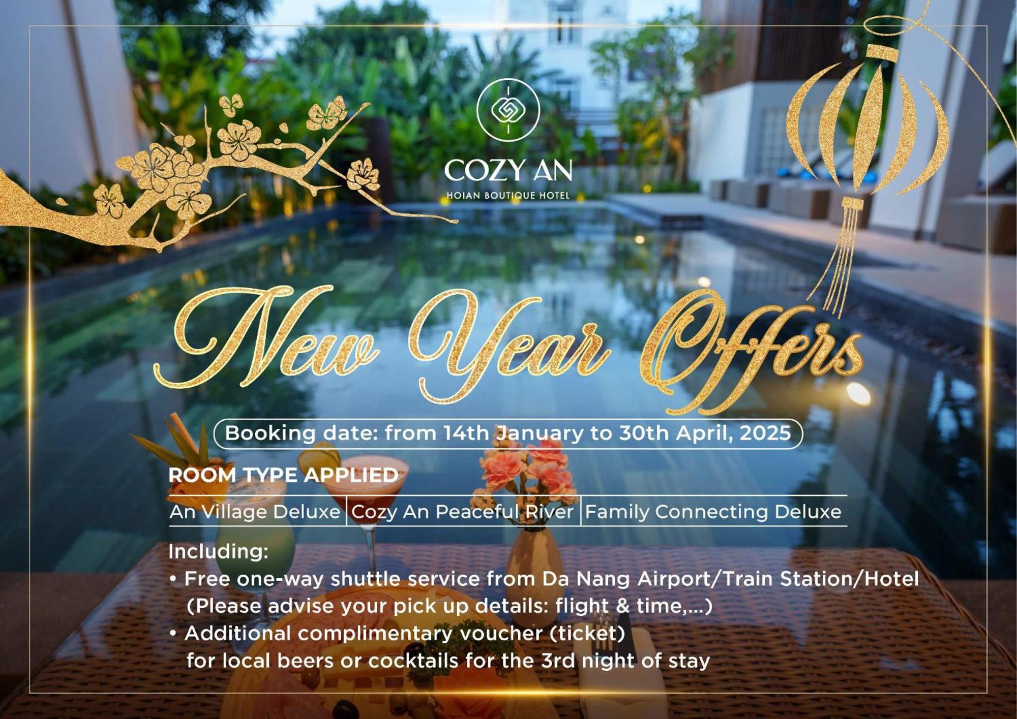 Cozy An Boutique Hotel Hoian Hội An Buitenkant foto